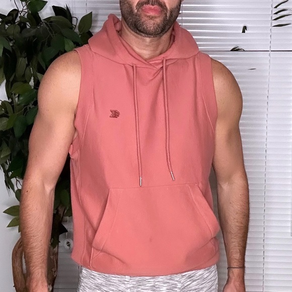 Calvin Klein Other - Calvin Klein | Sleeveless Workout Hoodie in Coral (X-Small)